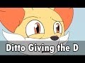 Fennekin is swooned by dittos majestic charisma