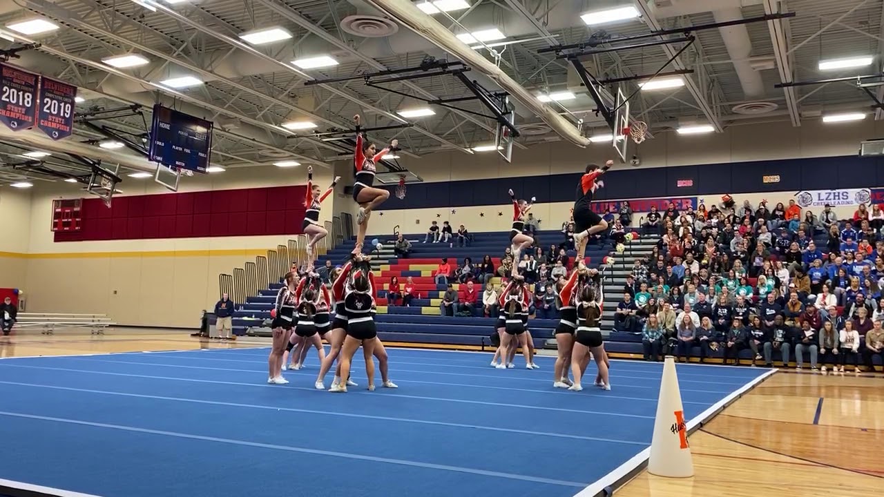 Harlem Varsity Cheer @ Sectionals, 2020 - YouTube