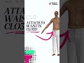 CLO3D Tutorial: Attach a Skirt or Trousers to the Waist to Stop It Falling Down