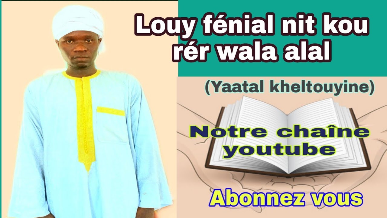Niane gouy fénial lou rér: Mouhamadou Diakhaté