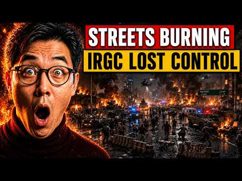 Iran's Streets Are BURNING Tonight — IRGC Has Lost Complete Control of The Country