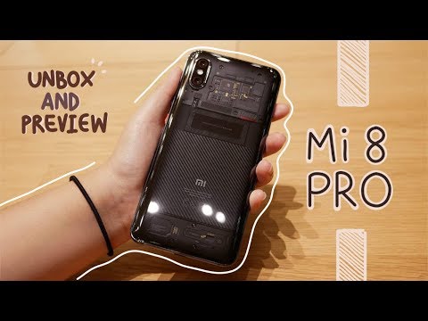 แกะกล่องพรีวิว | Xiaomi Mi 8 Pro ฝาหลังเท่ Sport ไม่เหมือนใครสวยกว่านี้ไม่มีอีกแล้ว