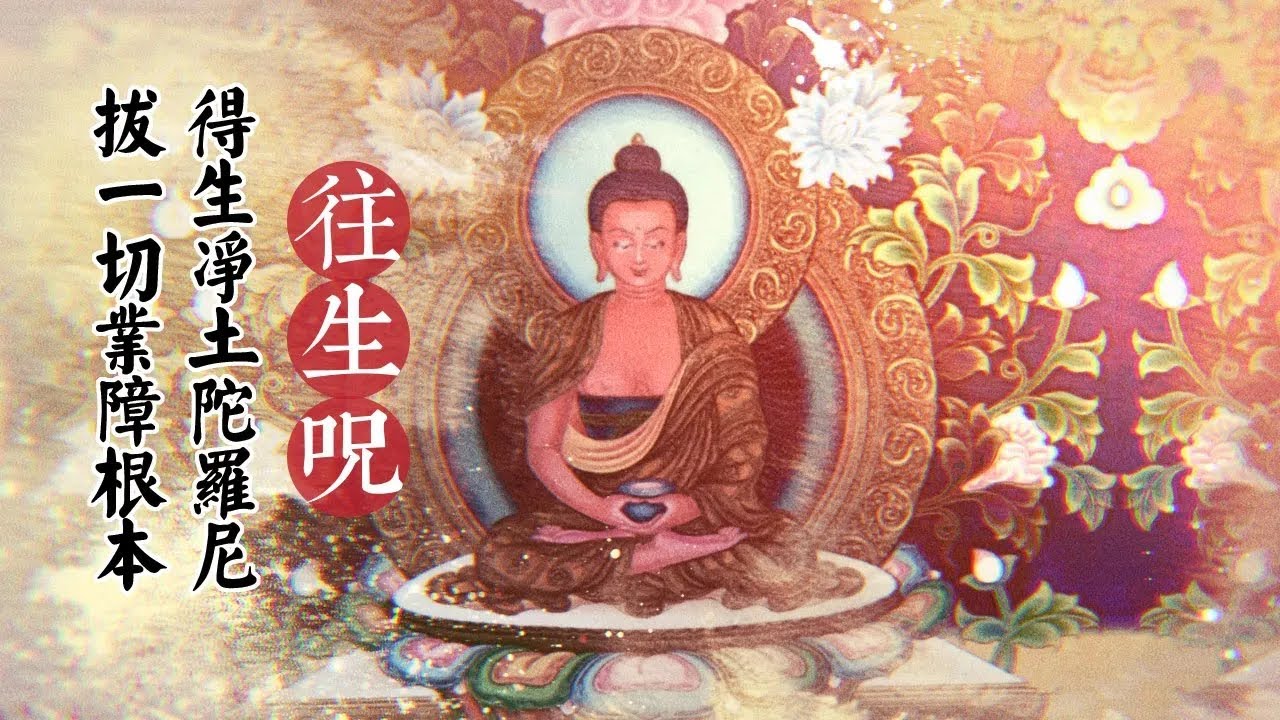 往生咒\阿彌陀佛往生咒\拔一切业障根本得生净土陀罗尼\108遍\Rebirth to Pureland Mantra\往生神咒\梵文\梵音\教 ...