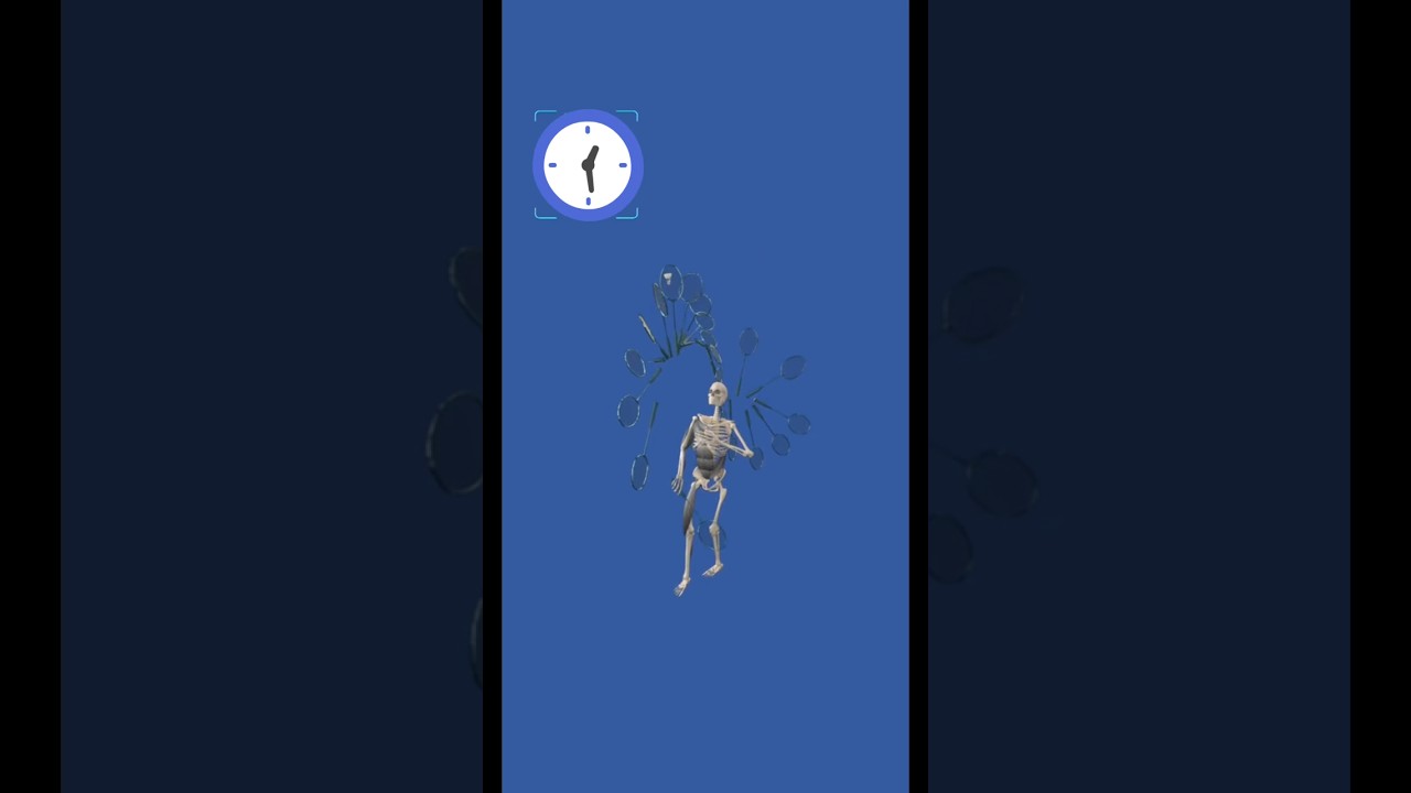 Top view of the changes in the racket surface 