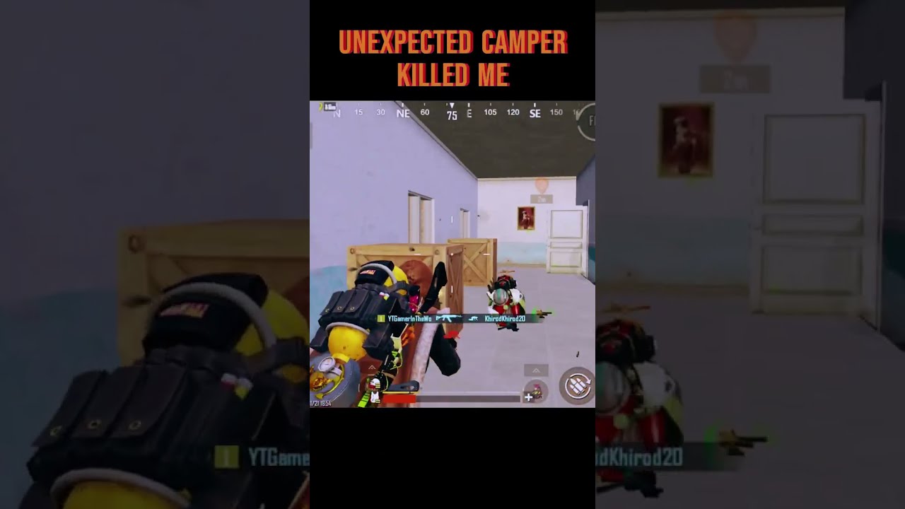 How Unexpected Camper Killed Me || BGMI FUNNY MEME 