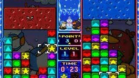 Tetris Attack Battle v Computer LV 7 -34-