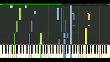 Sting - Moon bourbon [Piano Tutorial] Synthesia | passkeypiano