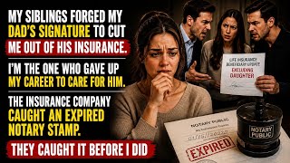 My Siblings Forged Dad’s Signature to Cut Me Out of His Life Insurance—But They Got Caught