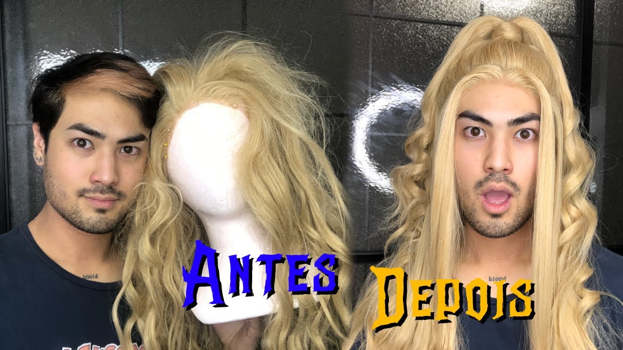 DO LIXO AO LUXO! RESTAURANDO PERUCA SINTETICA