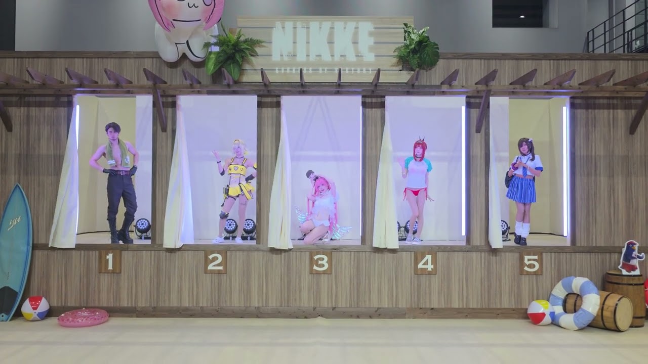 勝利の女神NIKKE 「ドキドキ止まらない夏の旅 in 秋葉原」リアル10連
