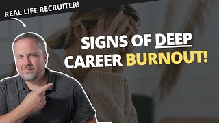 Famous Signs You're Experiencing Deep Career Burnout Profile