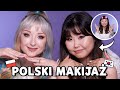 RÓŻNICE W POLSKIM I KOREAŃSKIM MAKIJAŻU! 🇵🇱🇰🇷 z Red Lipstick Monster 💜