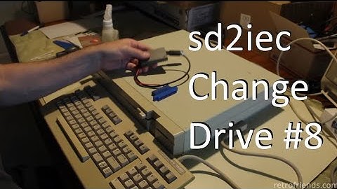 sd2iec Drive Number Change