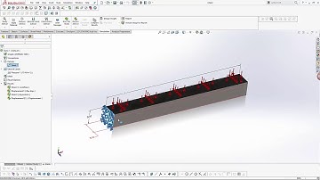 Computing Reaction Force in a Static Simulation in Solidworks Simulation