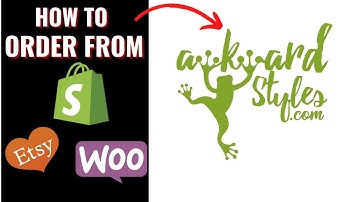 AwkwardStyles Print on Demand Tutorial | How to Create an Order