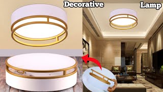 How To Make Light From Pvc Pipe | Ceiling Light | Home Decor Light | Light Design For Celling 2022
