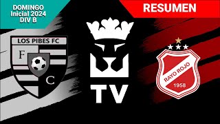 Los Pibes FC (4) - (1) Rayo Rojo | Resumen