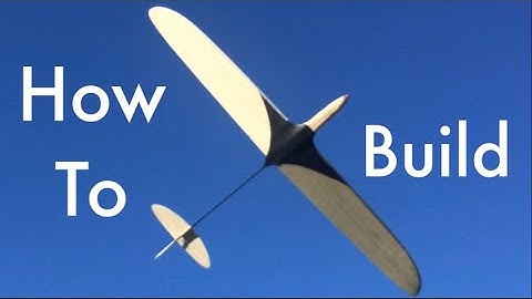 Balsa DLG Build Tutorial - Episode 2 | FUSELAGE