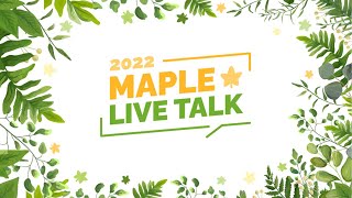 2022 MAPLE LIVE TALK screenshot 5