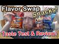 Flavor Swapped Doritos, Cheetos, and Ruffles! Taste Test & Review: JT's J-Treats