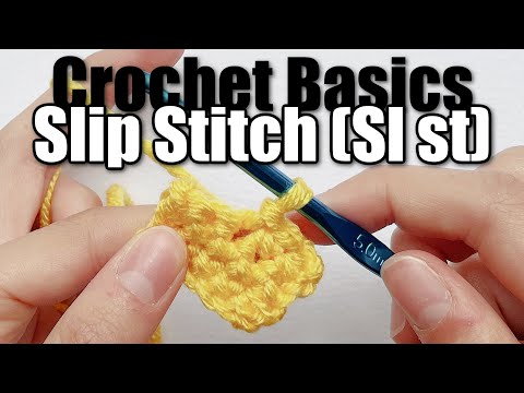Crochet Basics: How to make a Slip Stitch