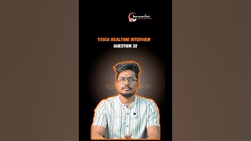 Q32)What is test configuration parameter in Tosca? | Tosca 100+ Real Time/Previous Interview Q & A