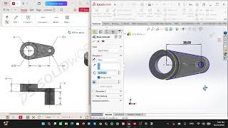 SolidWorks Tutorial for Beginners | Exercise 2 | Sketch and Extrude Boss