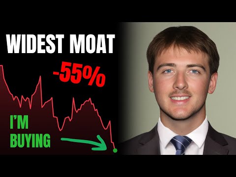 I Just Bought The Widest Moat Stock Down 55%