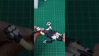 I made a "notacatgirl" Vtuber clay doll with paper clay | Akuma Nihmune #Vtuber #numi #akumanihmune