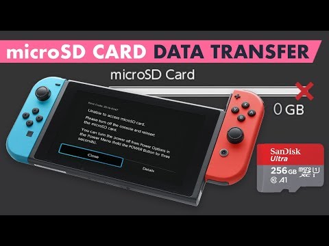 How To Copy Memory To New microSD Card (No Downloading) - Nintendo Switch