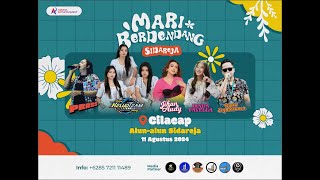 Jihan Audy Feat Dinda Favella II Lamunan II (Live at Mari Berdendang Sidareja)