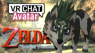 Wolf Link Avatar ▬ The Legend of Zelda: Twighlight Princess ▬ VRchat