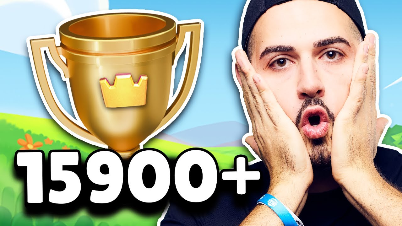 ASSOLUTO CINEMA... PRIMA VOLTA oltre 15900 COPPE! 🏆 Clash Royale ITA