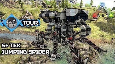ARK: Base Design - Tek Building Ideas - Base Tour(Modded)