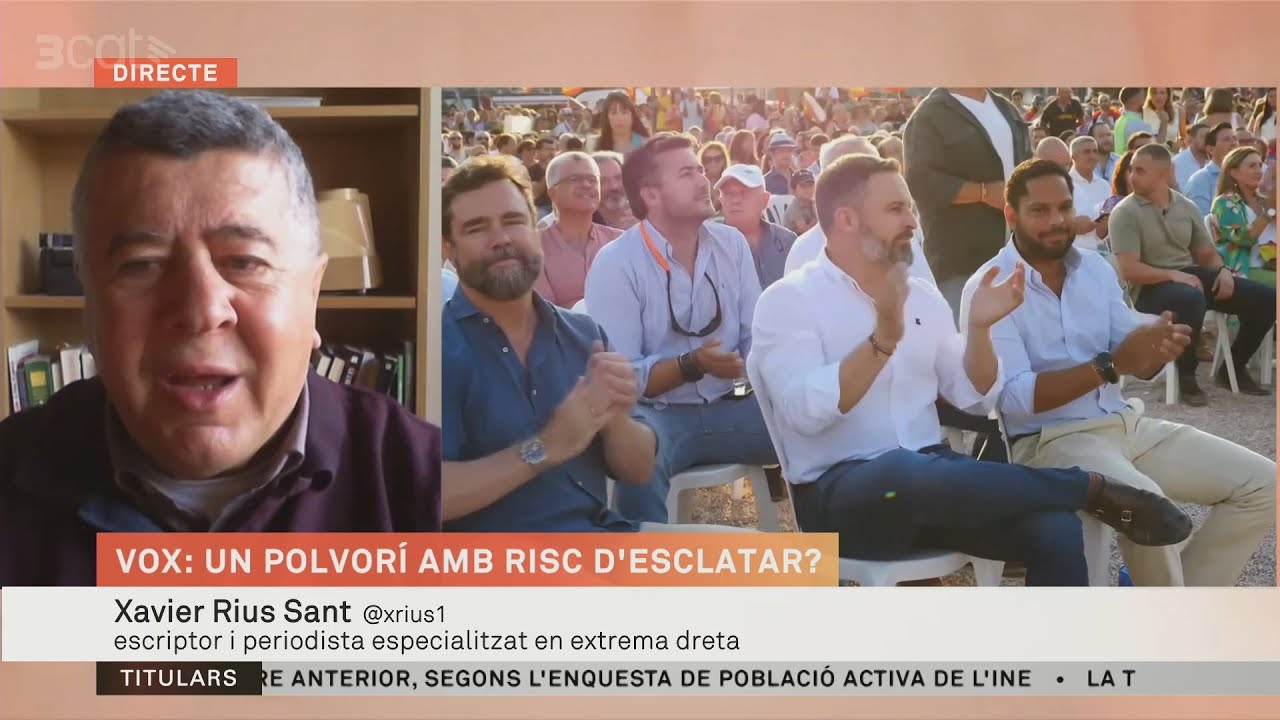 Abascal es proclama sense ser votat pels militants, 4 anys més president de Vox | Xavier Rius Sant