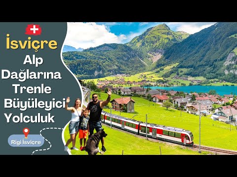 İsviçre Alp Dağlarının Doruklarına Trenle Yolculuk. Benzersiz Manzaraların İzinde.
