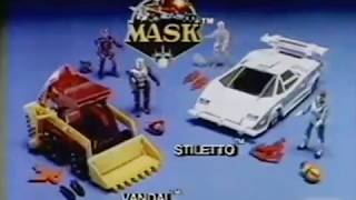 1989 MASK Stiletto, Vandal French Toy Commercial
