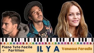 Frèro Delavega/Vanessa Paradis - Il y a (Piano tuto facile) - YouTube