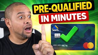EASIEST WAY TO GET PRE-QUALIFIED FOR A SAM'S CLUB MASTERCARD IN 2026