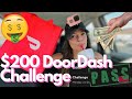 $200 DoorDash Challenge | Delivered Wrong Order, Car Breaks Down...