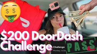 $200 DoorDash Challenge (Delivered Wrong Order, Car Breaks Down...)