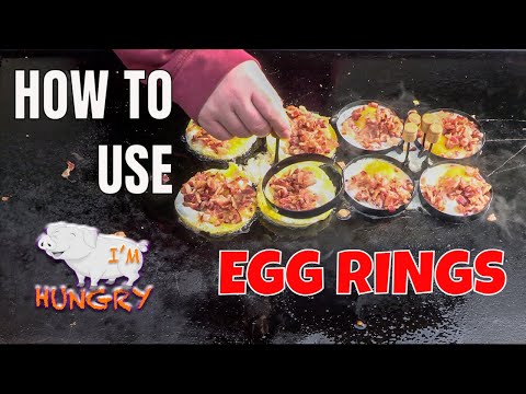 How to use Egg Rings To Make A Sandwich on a Blackstone Griddle