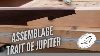 Faire un assemblage à trait de jupiter