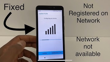 My Phone says Mobile network not available / Not Registered on network / Sprint, Boost mobile