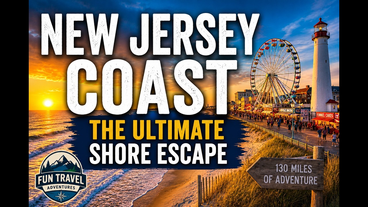 ☀️ 130 Miles of Summer! Exploring the Best of the Jersey Shore