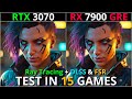 RTX 3070 vs RX 7900 GRE | Test in 15 Games | 1080p &amp; 1440p | Ray Tracing + DLSS &amp; FSR