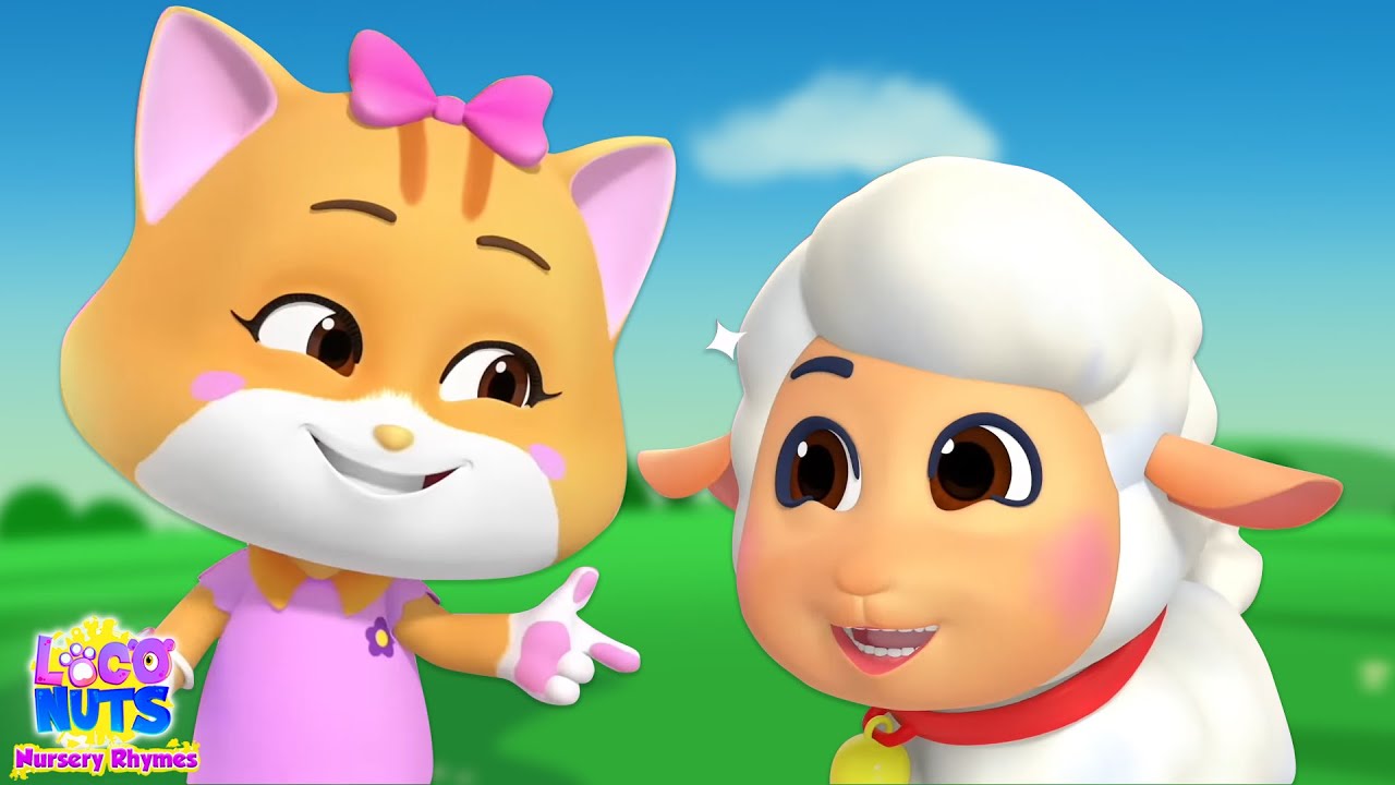 Мери имаше малко агънце + Повече Предучилищни стихчета за бебета - Loco Nuts
