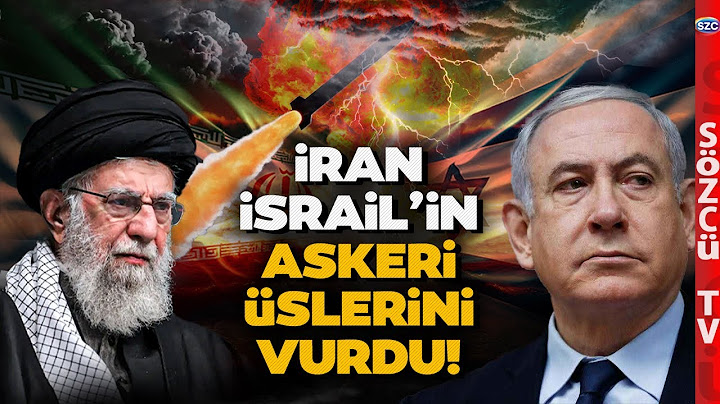#CANLI | İran İsrail'de Askeri Üsleri Vuruyor! Sokaklar Kıyamet Gününe Döndü! Son Gelişmeler