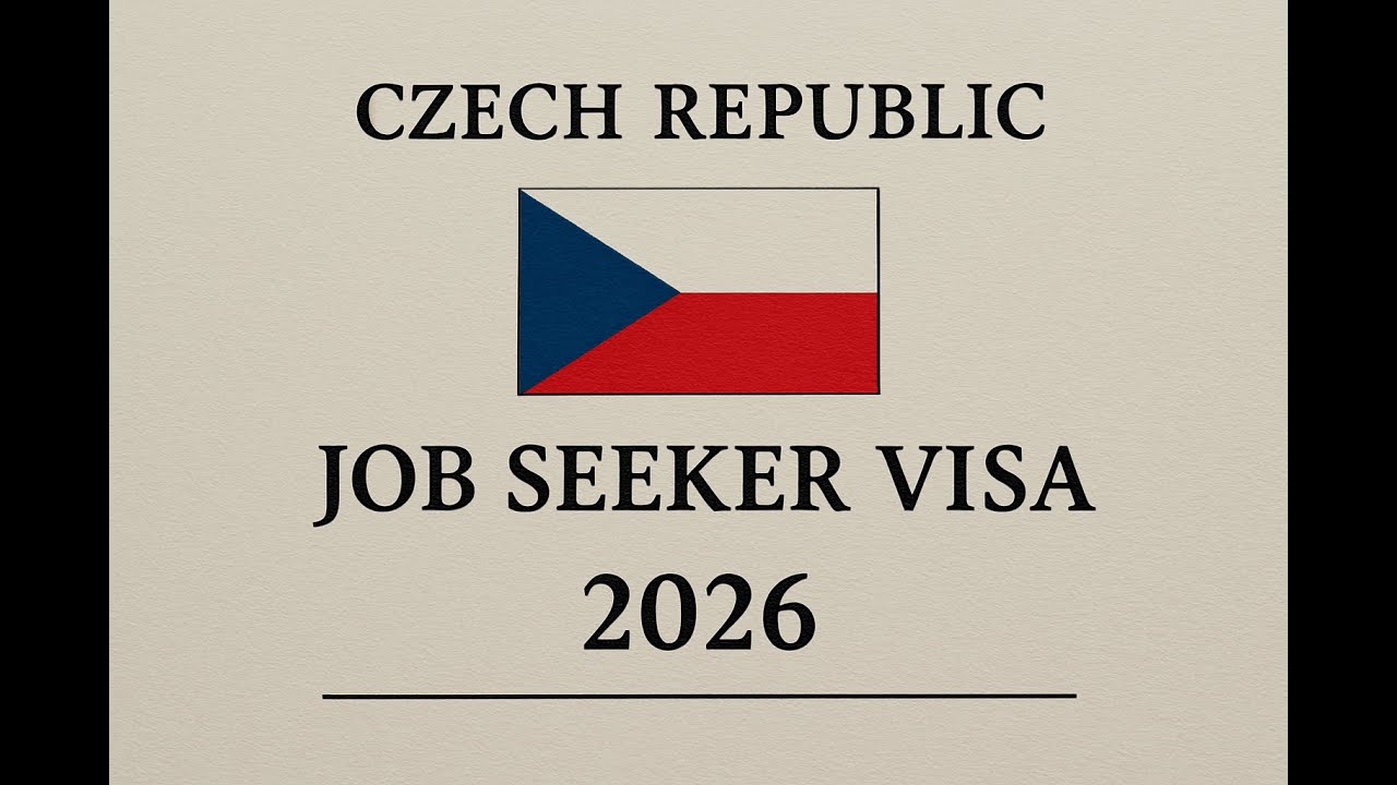 Czech Republic Job Seeker Visa 2026 — Complete Step-by-Step Guide