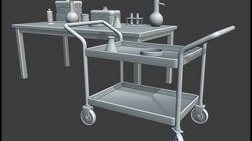 BLENDER CHALLENGE 7: Modeling A Science Lab (Part 2)